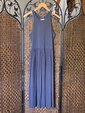 lou & grey striped strappy softsculpt skort dress NWT Lou & Grey Striped Strappy Softsculpt